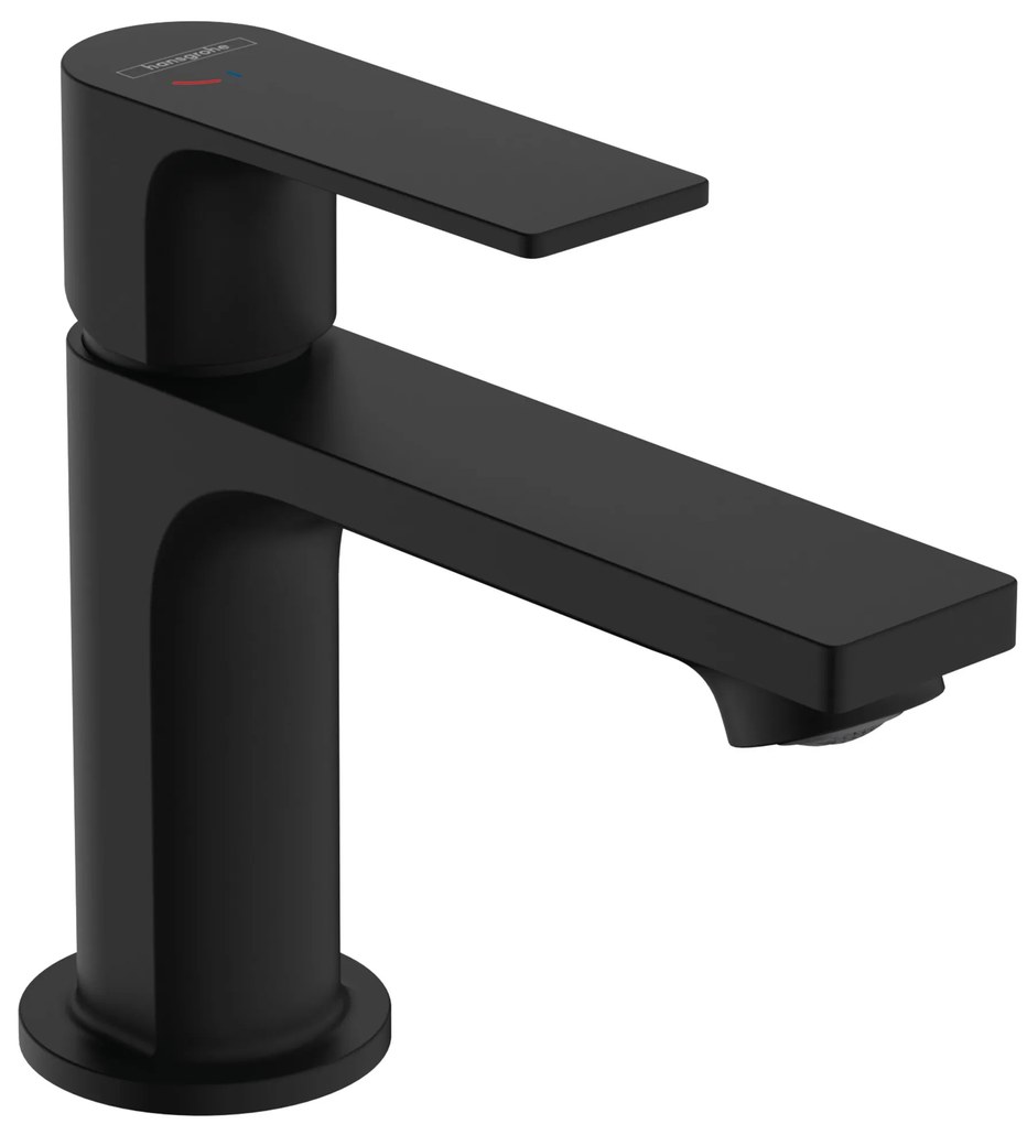 Hansgrohe Rebris E baterie lavoar stativ negru 72585670