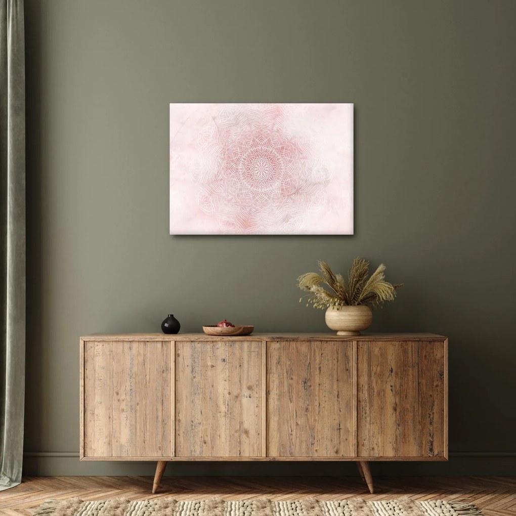 Tablou - Mandala roz (70x50 cm)