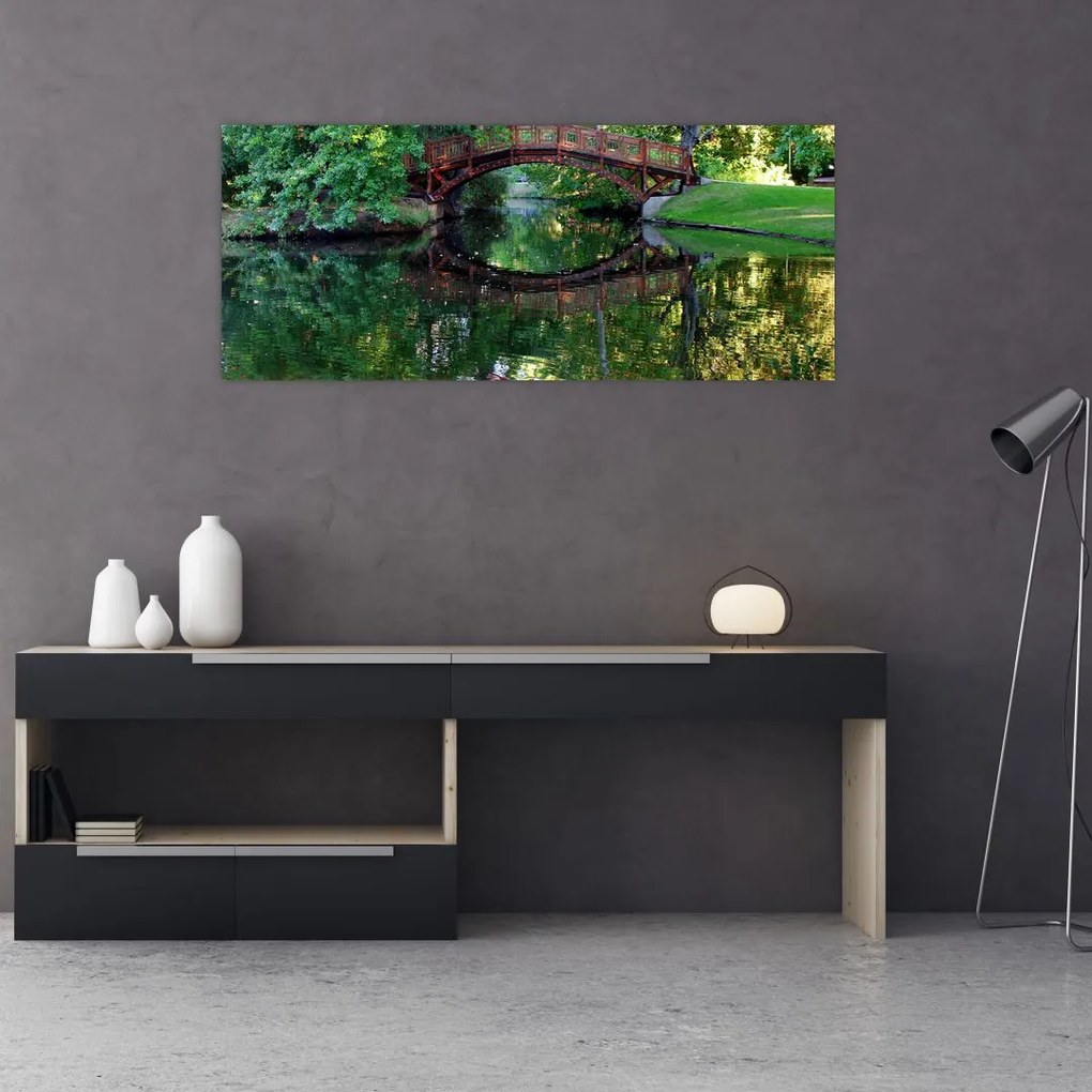 Tablou cu râu (120x50 cm)