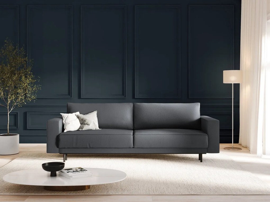 Canapea extensibila 3 locuri Caro stofa L236 cm