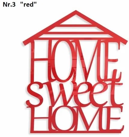 Home Sweet Home inscripție decorativă pe perete Oglindă