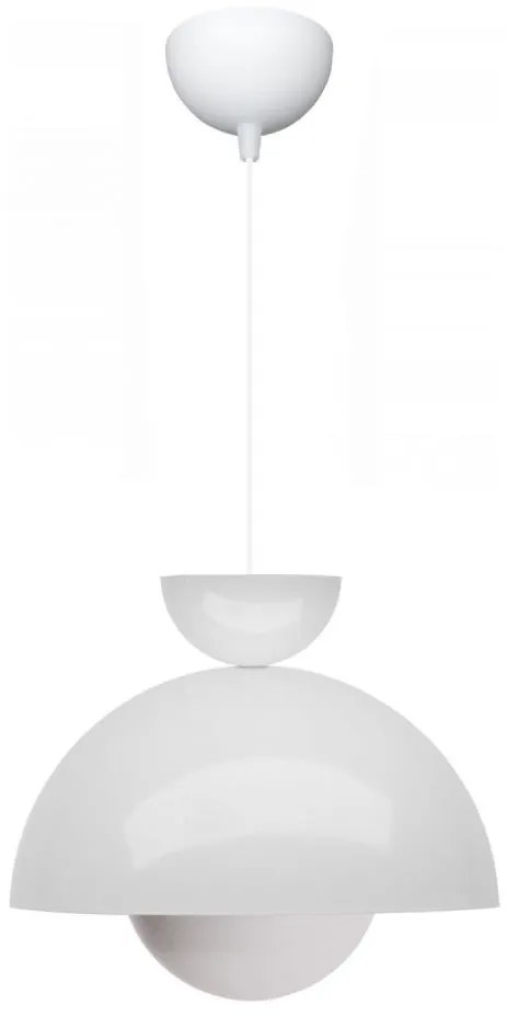 Lustră pe cablu SALVA 1xE27/15W/230V albă