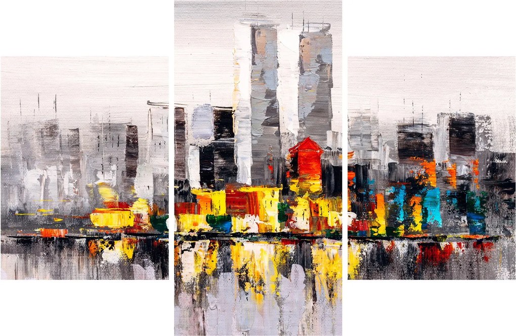 Tablou -Pictura orașului (90x60 cm)