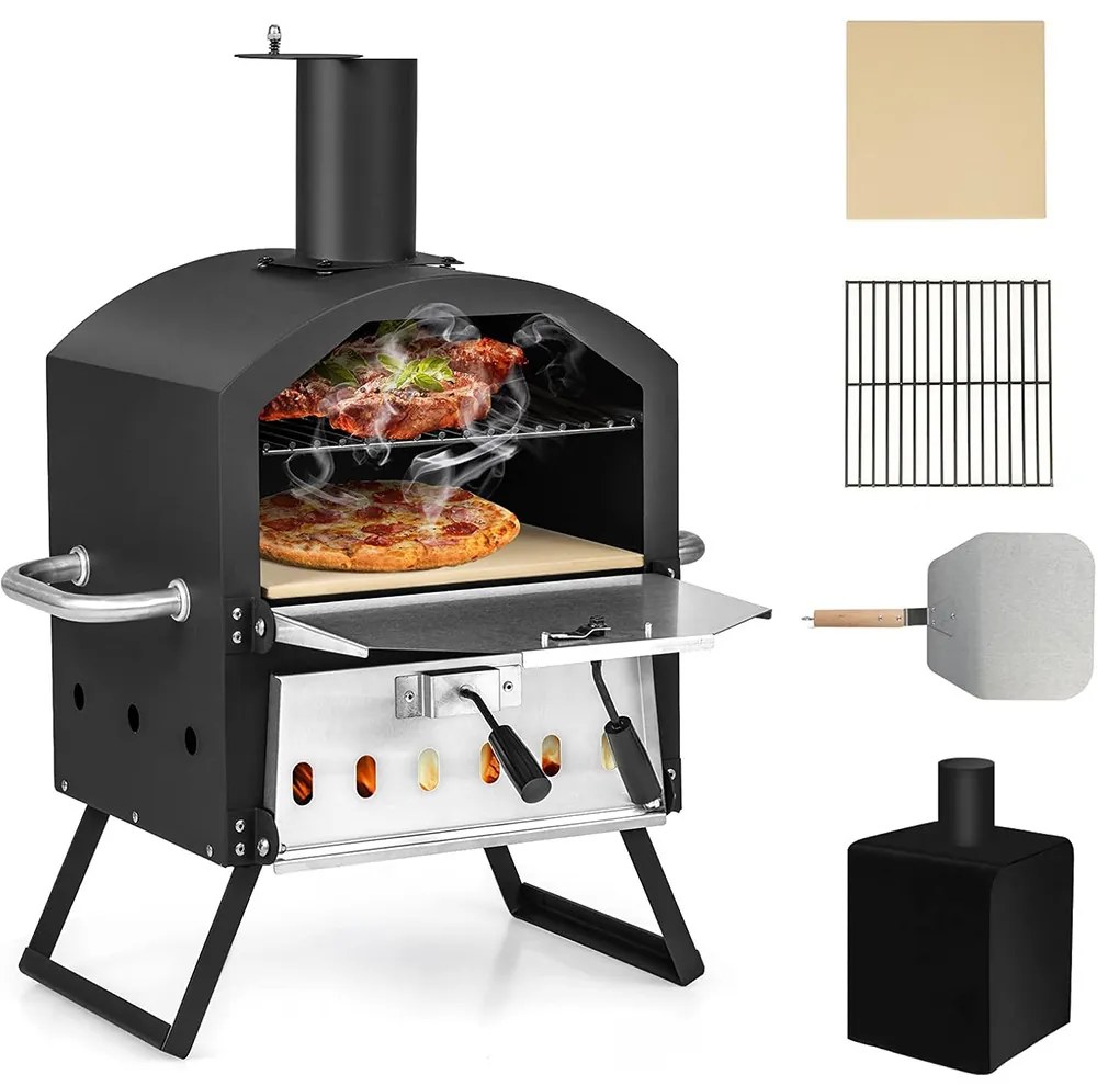 Cuptor de Pizza Exterior cu Accesorii