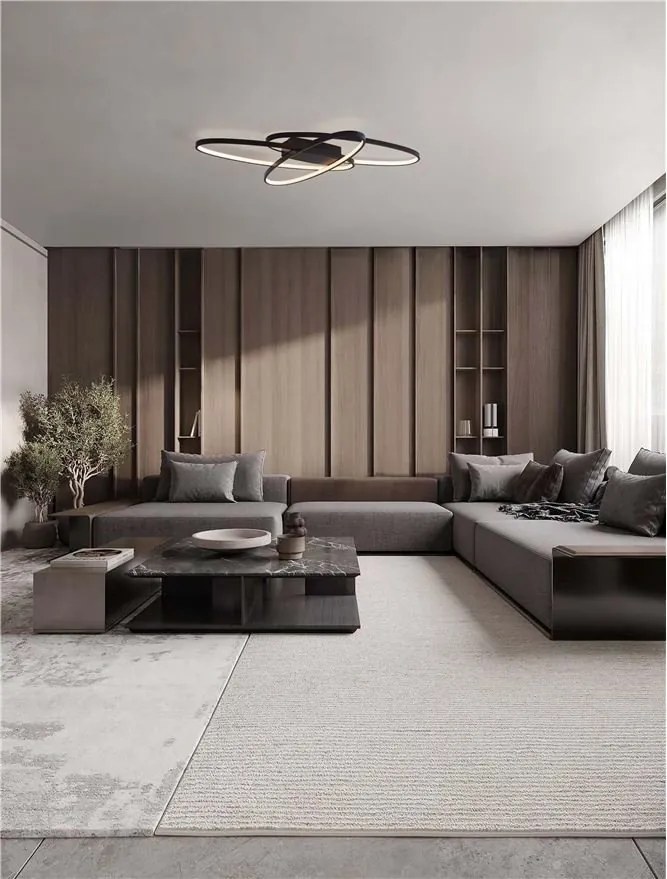 Lustra LED aplicata design modern IPON