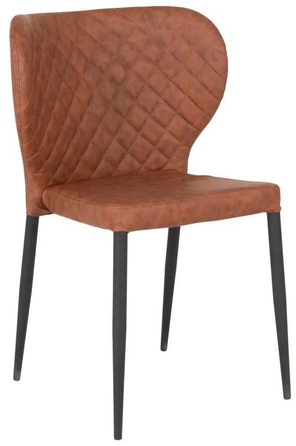 Scaune de dining maro coniac 4 buc. Pisa – House Nordic