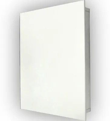 Dulap cu oglinda, 1 usa, 45x60 cm, gri