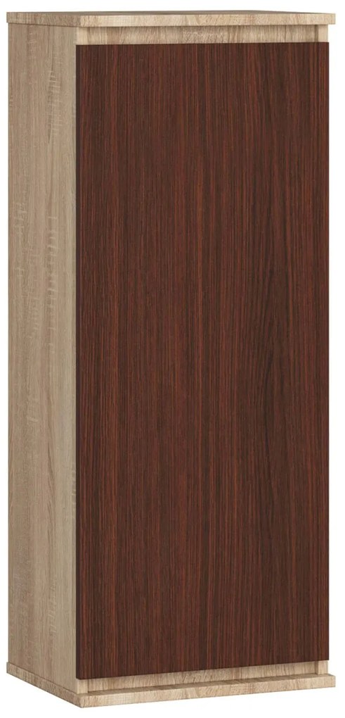 Dulap de perete Wren II (stejar sonoma + wenge). 1069111
