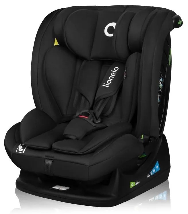 Lionelo - Scaun auto IZZY i-Size 40-150 cm Negru Carbon