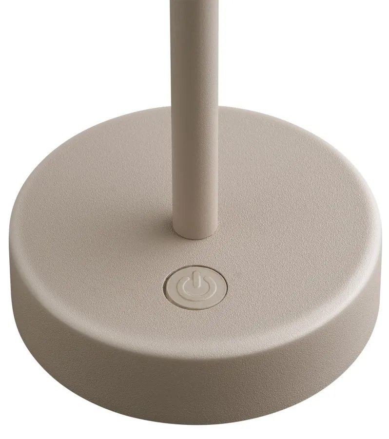 Veioza LED portabila de exterior design nordic IP44 Ellen To-Go Battery bej