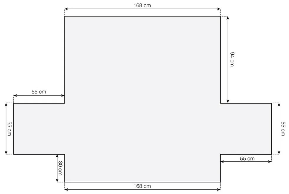 Husă roșie protectoare pentru canapea cu 4 locuri Lounge – douceur d'intérieur