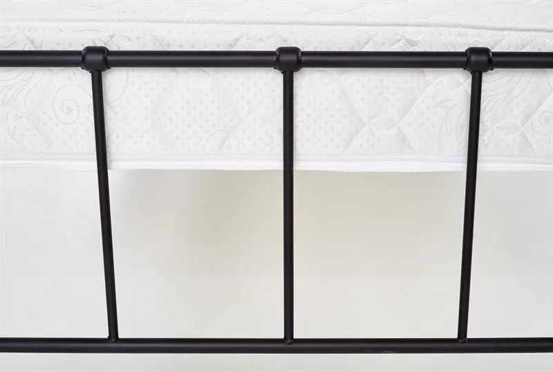 Pat de o persoană 90 cm Lashell 90 (fără saltea) (negru). 1039454