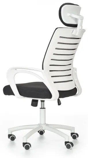 Scaun de birou MIRI, negru/alb