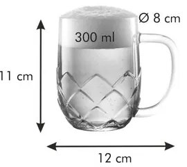 Tescoma Pahar de bere myBEER Lupulus, 0,3 l, 0,3 l
