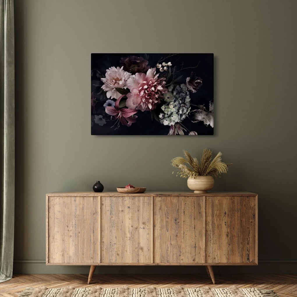 Tablou cu buchet (90x60 cm)