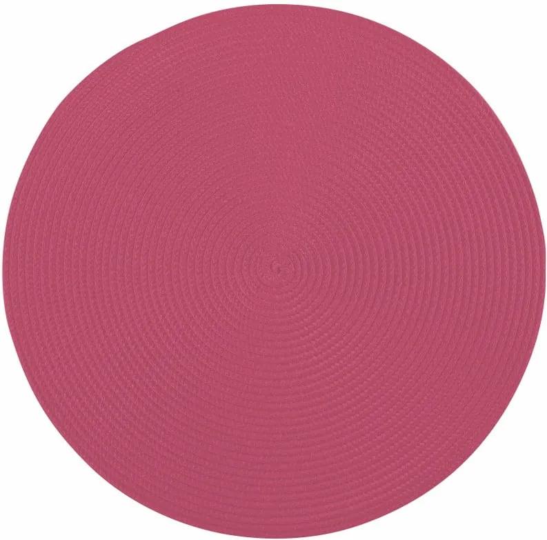 Suport rotund pentru farfurie Tiseco Home Studio Round, ø 38 cm, roz