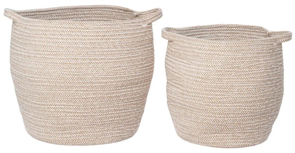 Coșuri pentru oi, bumbac, bej, 2buc