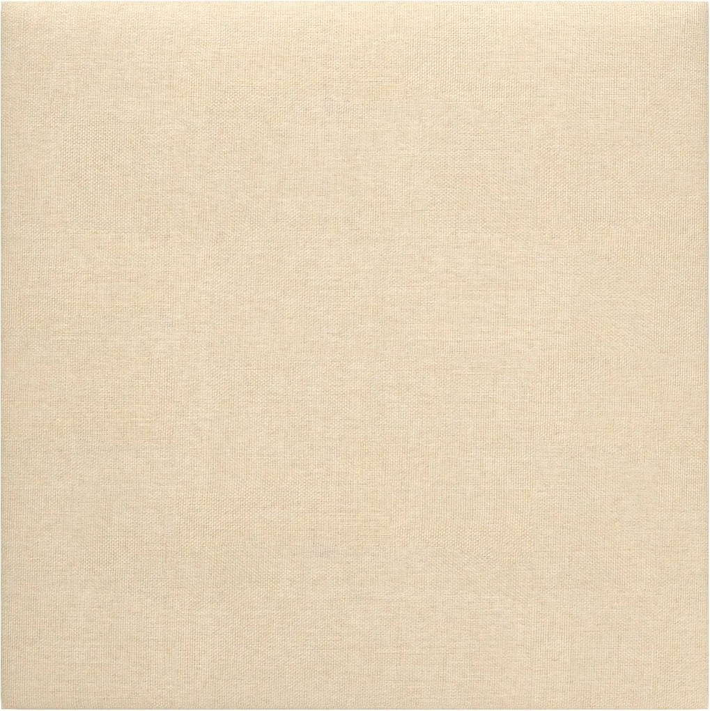 vidaXL Tăblie de Pat pentru Perete 12 pcs Crem 30 x 30 cm țesătură