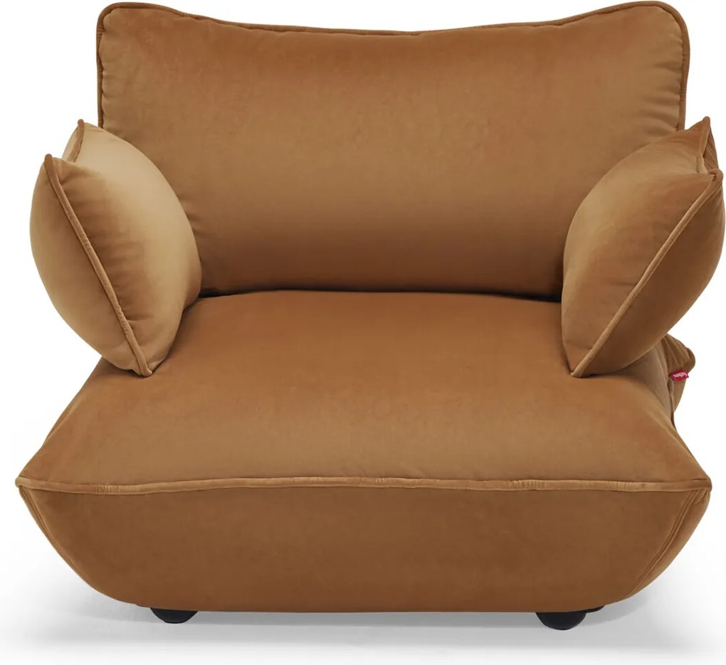 Canapea modulară Sumo Loveseat din catifea, culori multiple - Fatboy Culoare: migdale
