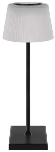 Lampă LED reîncărcabilă dimabilă EMOS Z7630B KATIE LED/4W/10V 1800mAh IP44 negru