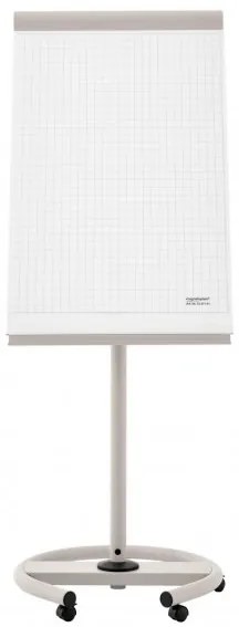 Flipchart Magnetoplan De Luxe 68 x 97 cm, mobil, gri/alb