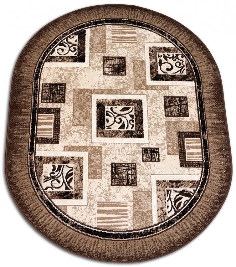 Covor Modern Oval Luna 1835