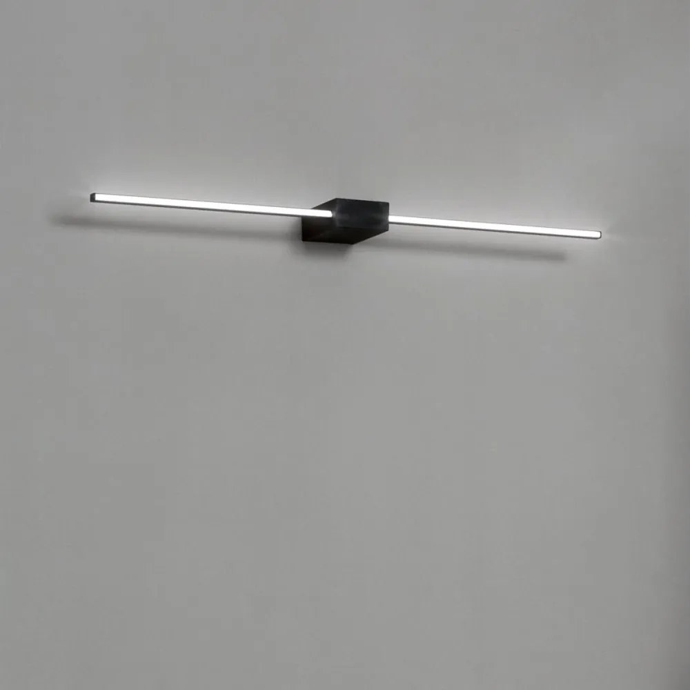 Ideal Lux - Aplică LED pentru tablouri THEO, 12W, 230V, 75 cm, CRI 90, neagră