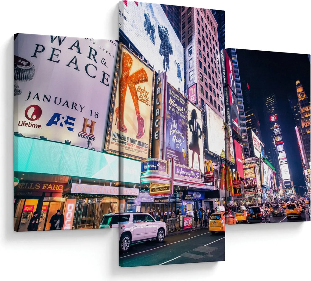 Tablou - New York Theather District (90x60 cm)