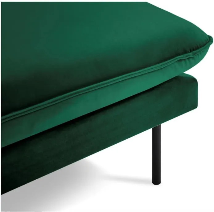 Șezlong, cotieră pe partea stângă Cosmopolitan Design Vienna, verde