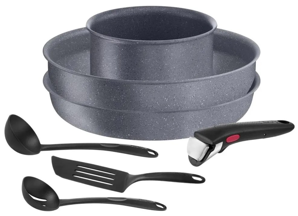 Set de vase de gătit Tefal 7 buc. INGENIO NATURAL FORCE