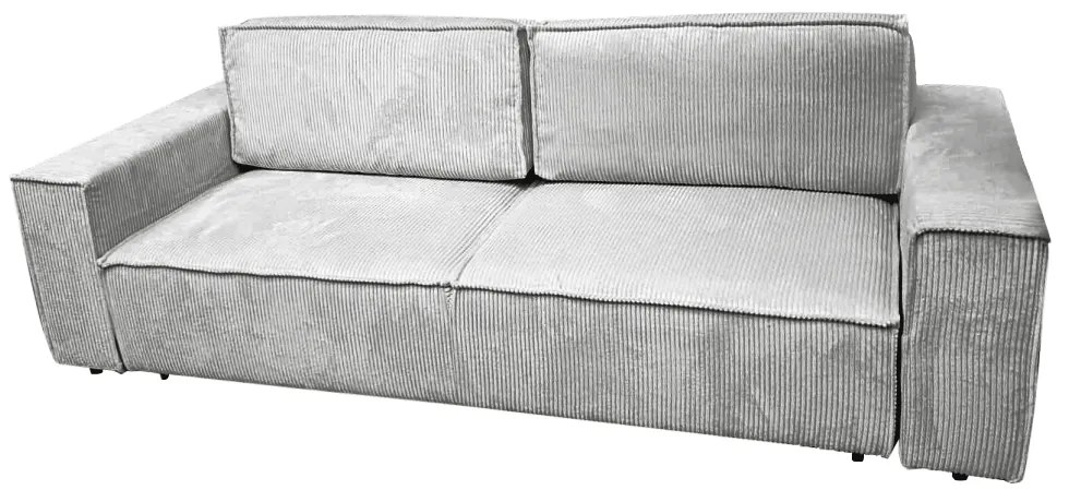 Canapea extensibila, gri deschis, HARPERA BIG SOFA