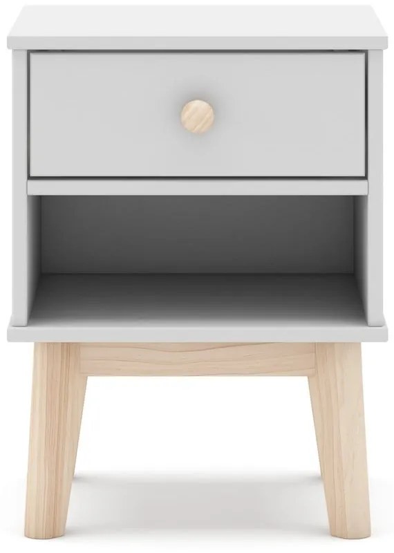 Noptieră de copii albă Esteban – Marckeric
