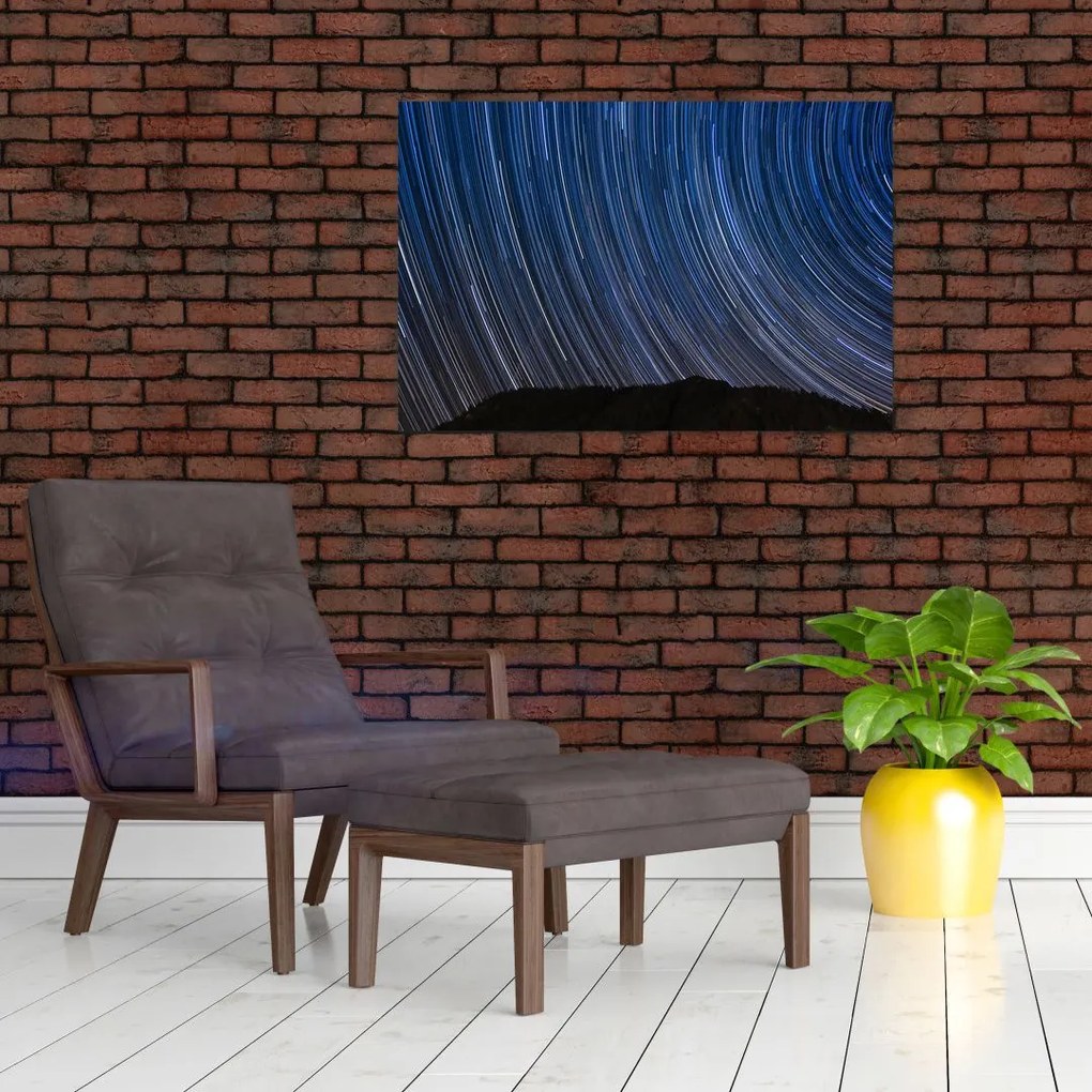 Tablou cu stele noaptea și cerul (90x60 cm)