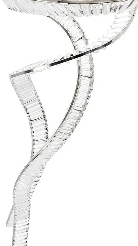 Lustra LED casa scarii design deosebit CHARMES 2B crom