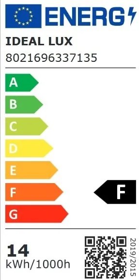 Bec LED, E27 cilindro 14w 3000k cri90