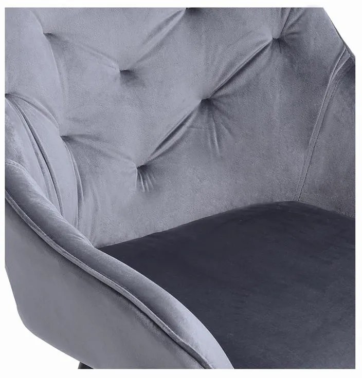Scaun tapitat K487 - Gri