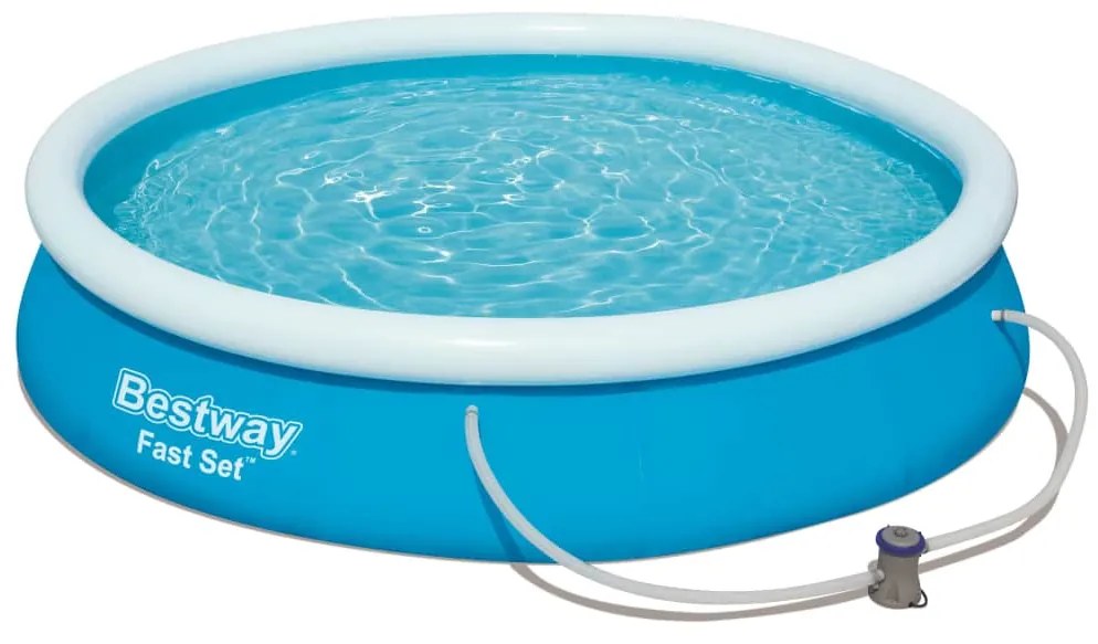 Bestway set piscină fast set, 366 x 76 cm, 57274