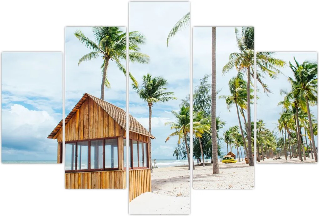 Tablou - Plajă (150x105 cm)