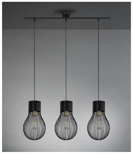 Lustră pe cablu DAVE 3xE27/40W/230V Reality