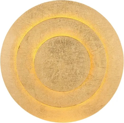 Globo 48465-18 - Plafonieră LED HEDA LED/18W/230V 3000K Ø 18 cm, auriu