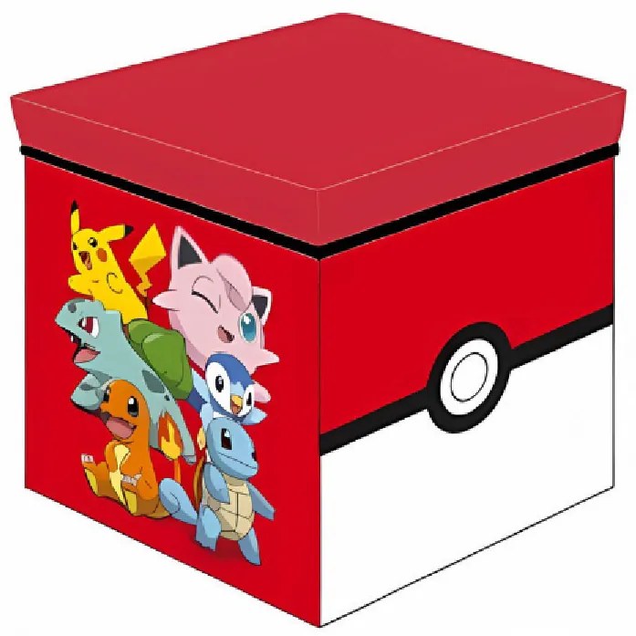 Pokémon cutie de depozitare jucării 30×30×30 cm