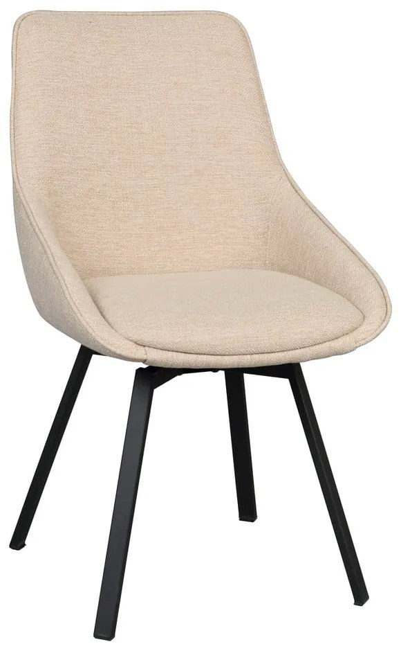 Scaune de dining bej 2 buc. Alison – Rowico