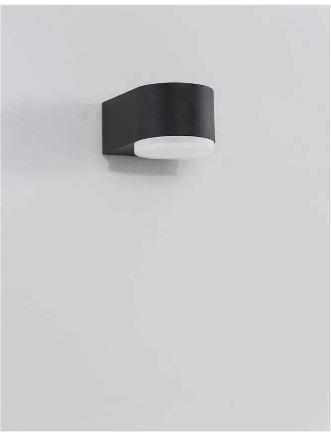 Aplica LED moderna de exterior cu iluminat ambiental IP54 NUS I