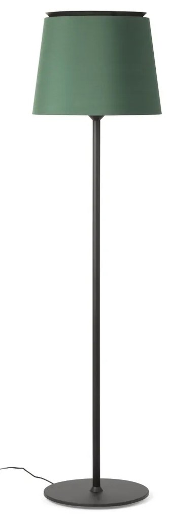 Lampadar / Lampa de podea moderna design elegant SAVOY negru/verde