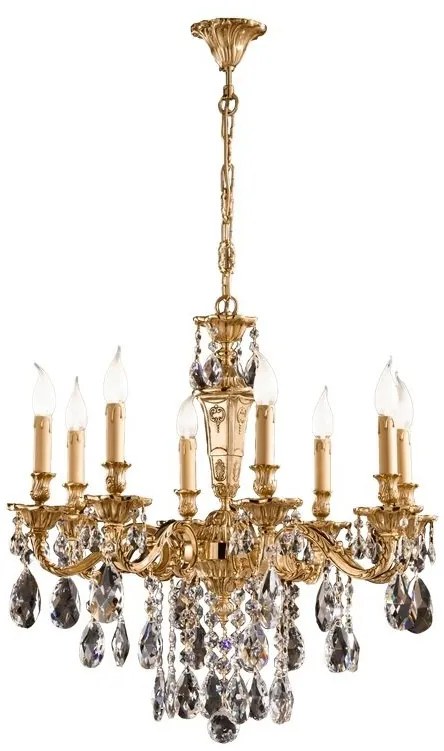 Candelabru 8 brate LUX cu cristale Scholer, Boris