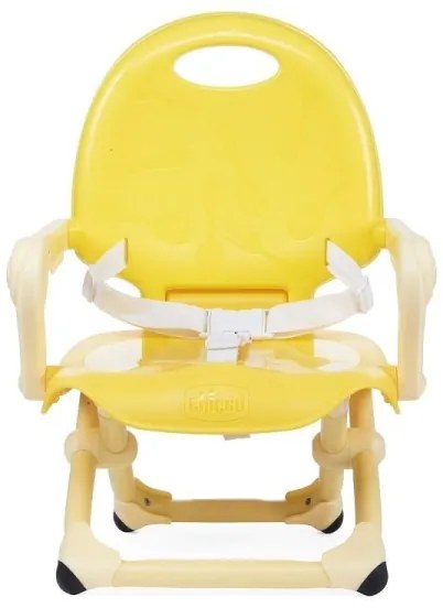 Scaun înălțător portabil Chicco POCKET SNACK galben