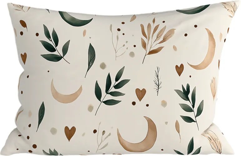Husa de perna din microfibra BOHO MOON 50x70 cm, crem