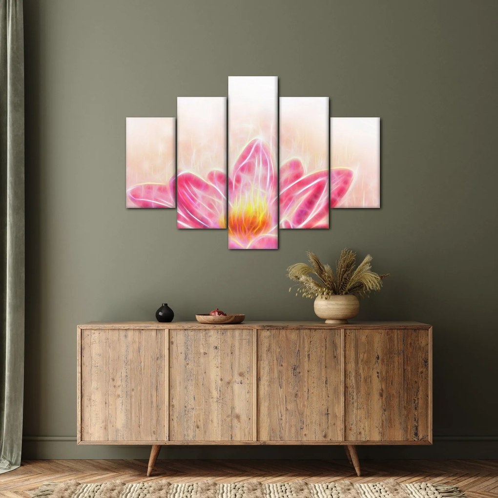 Tablou - Floare de lotus (150x105 cm)
