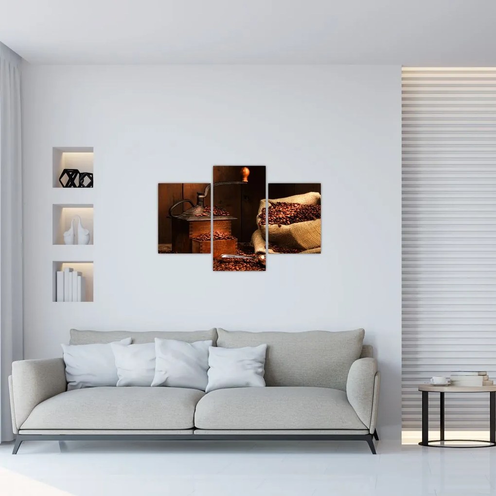Tablou cu cafea (90x60 cm)