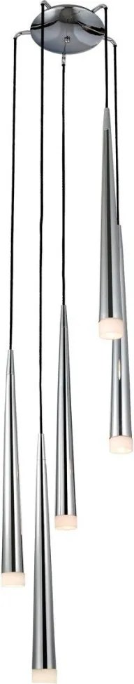 Lustra design modern Stylo 5 chrome